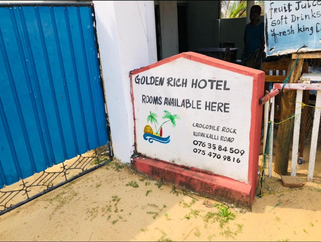 Golden Rich Hotel Vịnh Arugam Ngoại thất bức ảnh